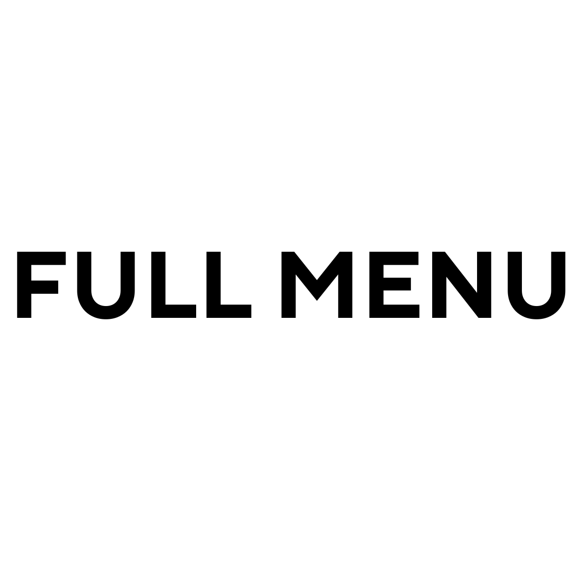 Full Menu